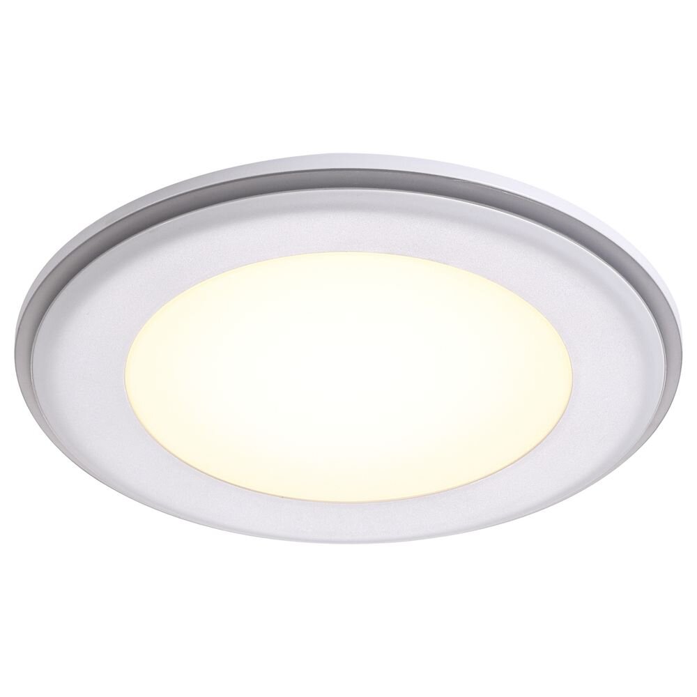 LED Deckeneinbauleuchte Elkton in Weiß 800lm 145 mm günstig online kaufen