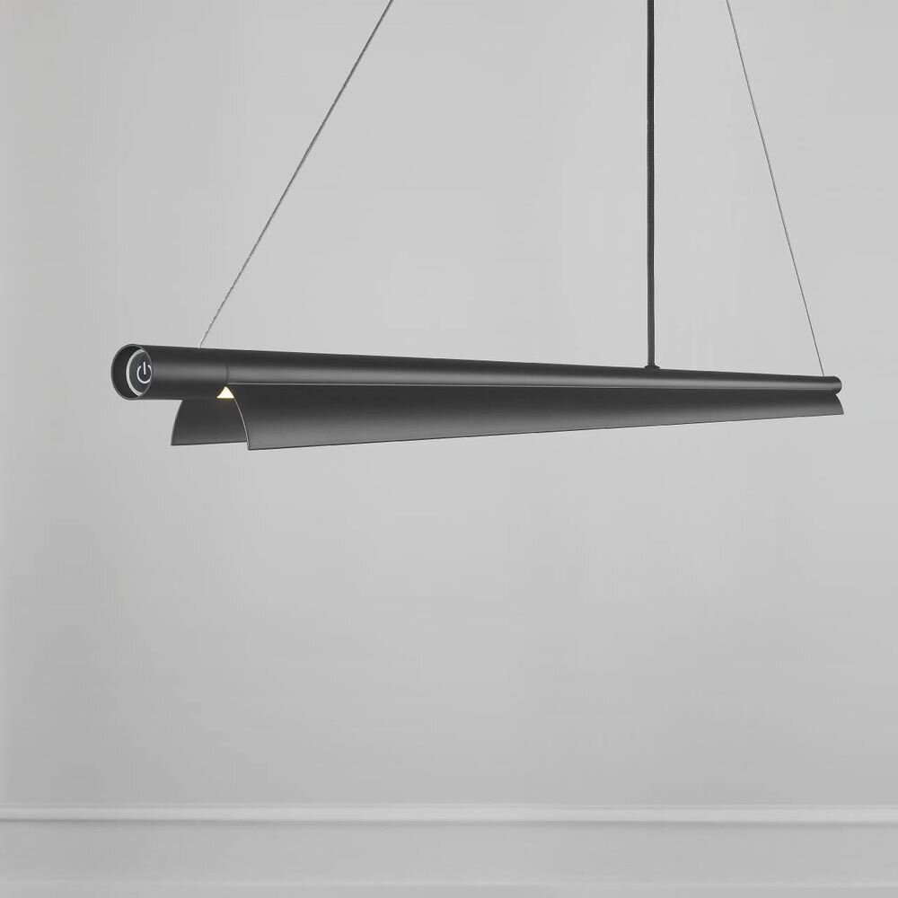 Designer Pendelleuchte SpaceB, LED, schwarz, by Bonnelycke MDD