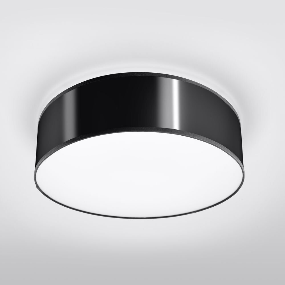 famlights | Deckenleuchte Annalena in Schwarz E27 max. 2 x 60W 350 mm