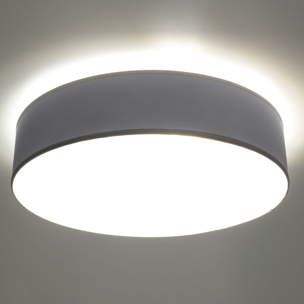 famlights | Deckenleuchte Annalena in Silber E27 max. 3 x 60W 450 mm günstig online kaufen