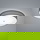 LED Deckenleuchte Bora in Silber 30W 3300lm