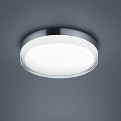 LED Deckenleuchte Tana in Chrom 18W 1220lm IP44