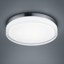 LED Deckenleuchte Tana in Chrom 22W 1640lm IP44
