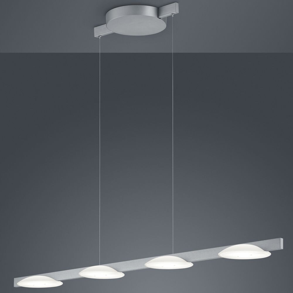 LED Pendelleuchte Pole in Nickel-matt 4x 9W 4x 1365lm 1255mm