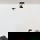 LED Deckenleuchte Lennert in Schwarz und Chrom-Matt GU10 5W 320lm
