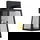 Wandleuchte Matslot in Schwarz E27 246x130x142mm