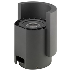 LED Bodenleuchte A-353381 aus Aluminium und Floatglas in...