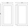Philips Hue White & Color Ambiance Impress - Wandleuchte, schwarz - 240x120