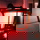Philips Hue White & Color Ambiance Econic - Wandleuchte, schwarz - Laternenform hängend