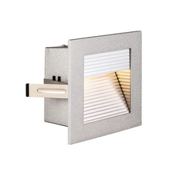 LED Wandeinbauleuchte Frame Curve in Grau 3,1W 100lm
