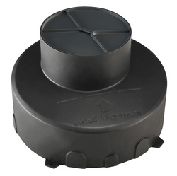 Montagegehäuse Dasar Premium in Schwarz 309mm