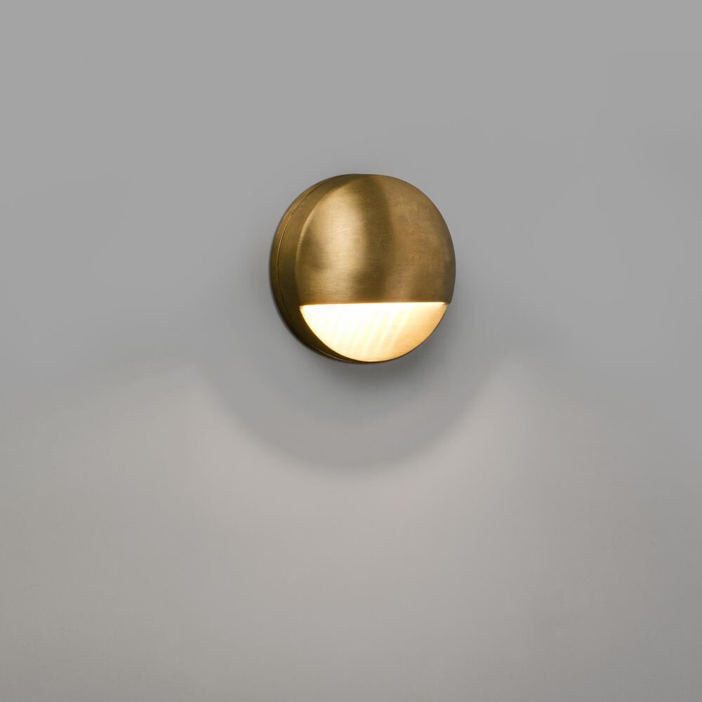 LED Wandleuchte Drak in Messing 6W 3000K