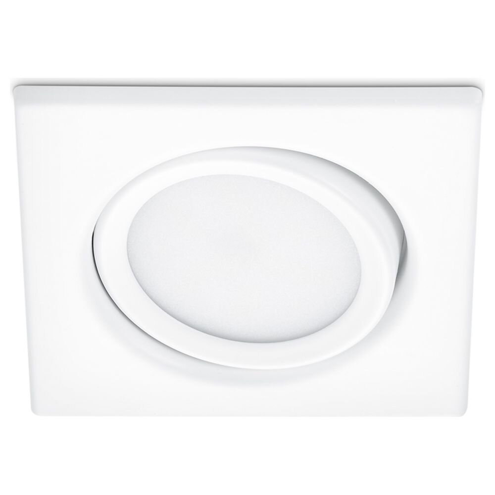 LED Einbaustrahler Rila in Weiß-matt eckig 5W 370lm