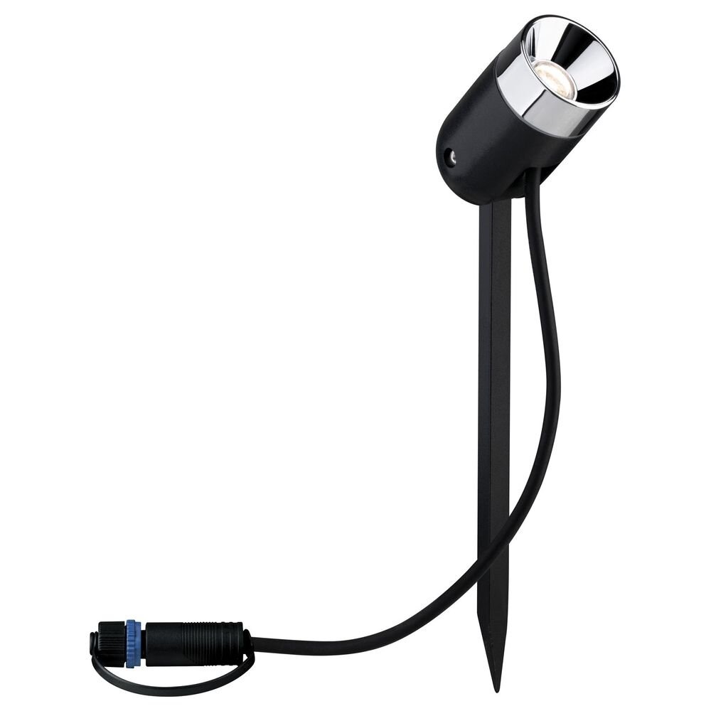 Paulmann LED Gartenstrahler Outdoor Plug & Shine SpotlightPike, 3000K 24V Anthrazit