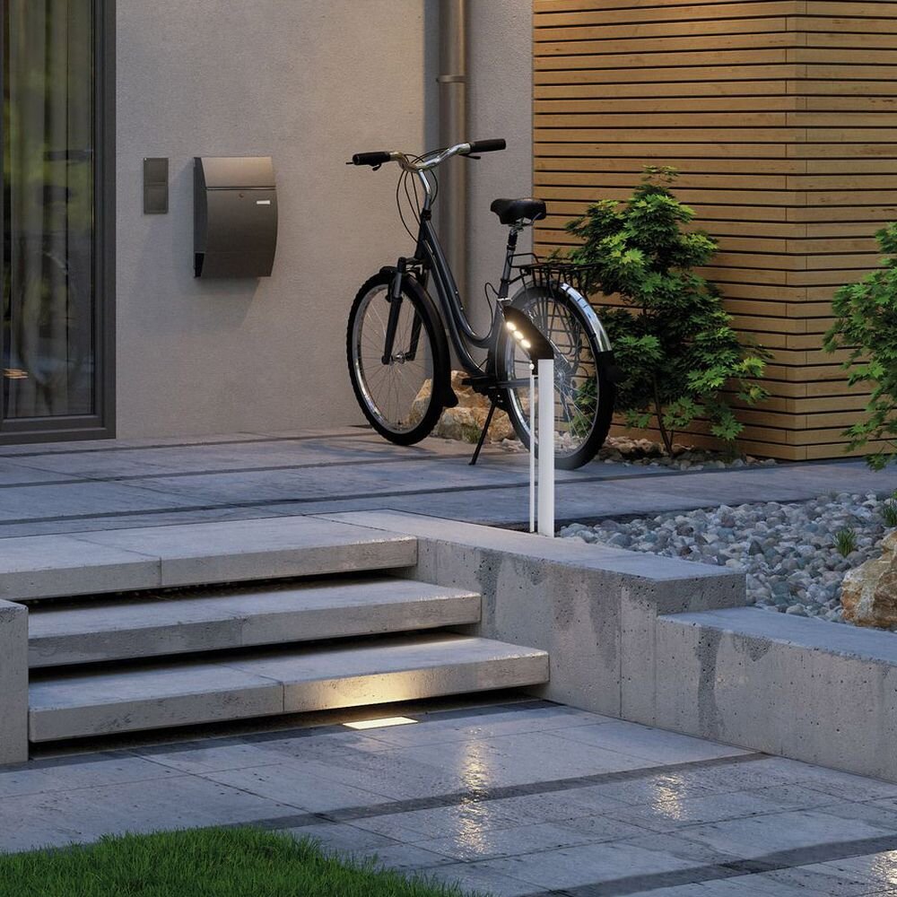 Paulmann Soley Solarleuchte Garten Terrasse Hauseingang LED IP44 modern Anthrazit Kunststoff 1-flammig