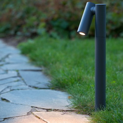 LED Wegeleuchte Tatum in Anthrazit und Gold-Matt 4,5W...