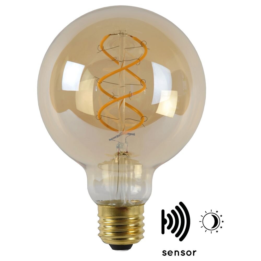 LED Filament Lampe ersetzt 40W E27 Globe - G95 4W 230lm 2200K Dämmerungssen günstig online kaufen