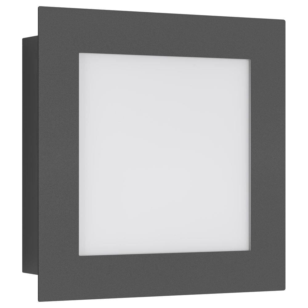 LED Wandleuchte in Graphit mit Bewegungsmelder 12W 1000lm