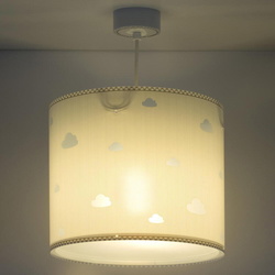 Kinderzimmer Pendelleuchte Sweet Dreams in Grau E27