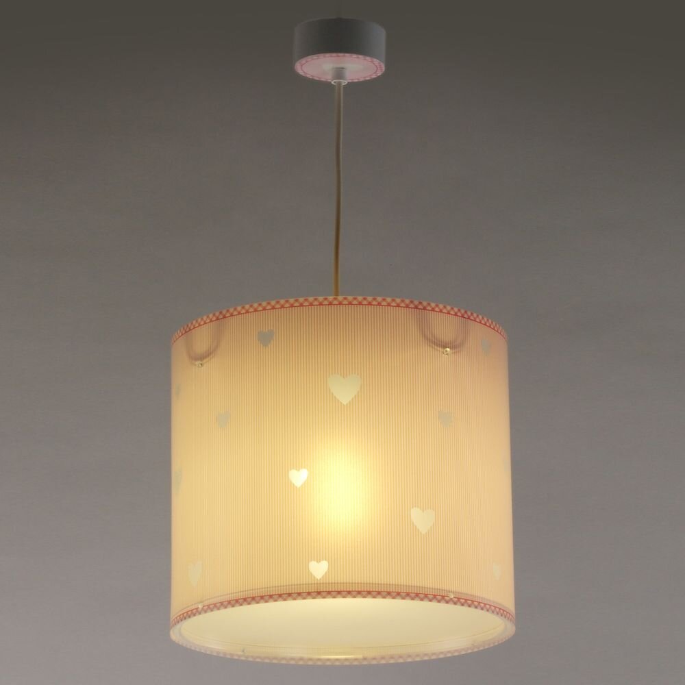 Kinderzimmer Pendelleuchte Sweet Dreams in Rosa E27 günstig online kaufen