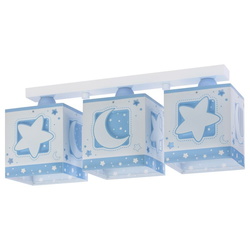 Kinderzimmer Deckenleuchte Moonlight in Blau...