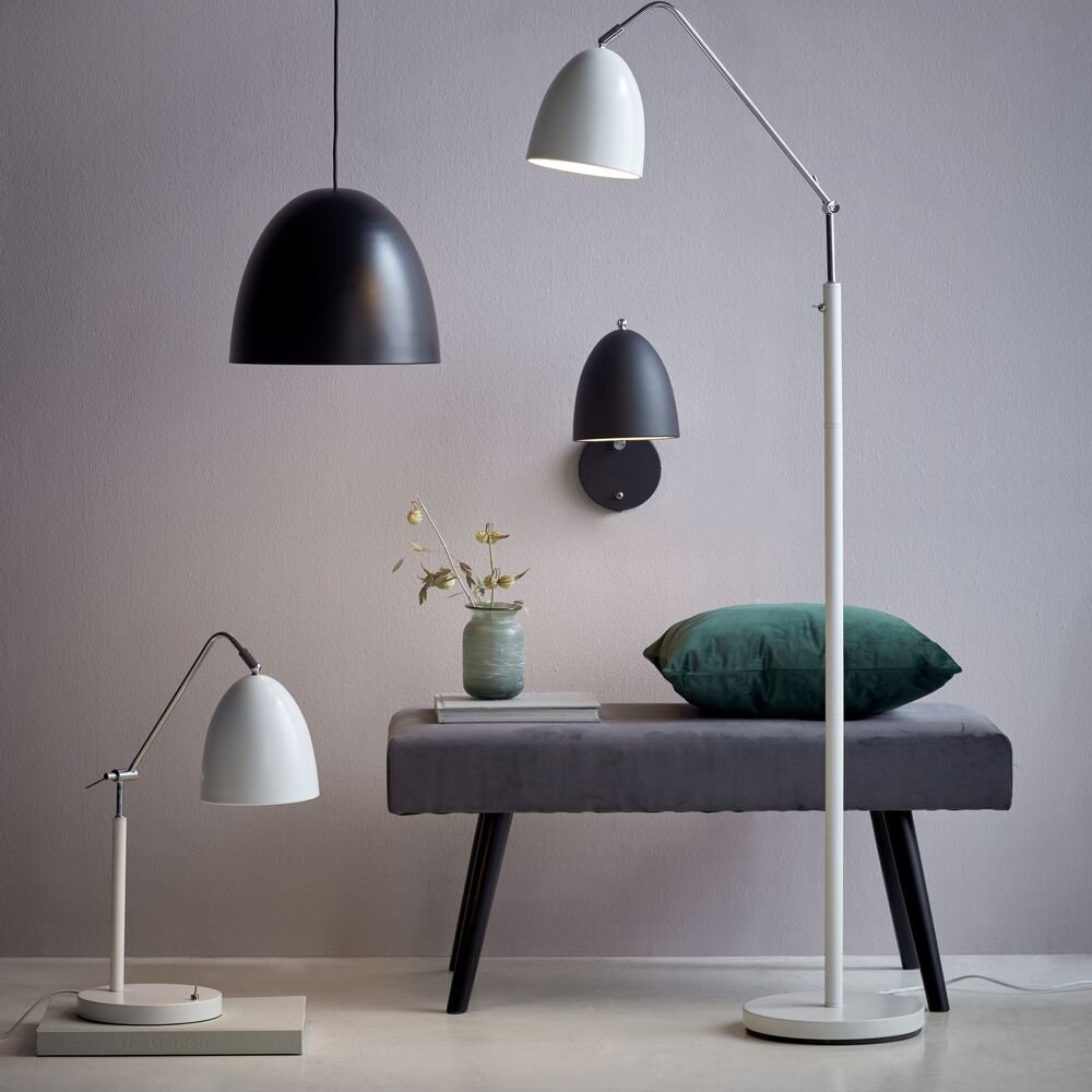 Wandlampe Alexander mit Kabel u. Stecker, schwarz günstig online kaufen