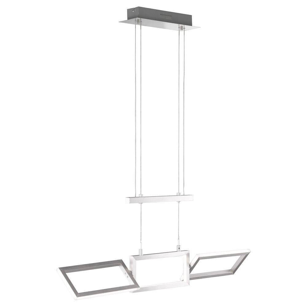 LED Pendelleuchte Skip in Aluminium 3-flammig 1500x120x815 mm