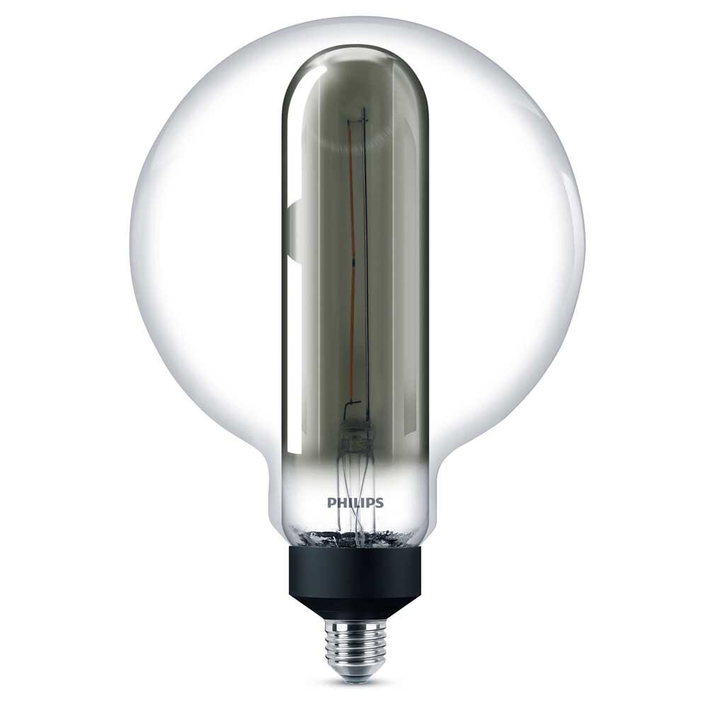 Philips LED Giant Globe Smoky, Vintage Industrial Design ersetzt 25W, E27, günstig online kaufen