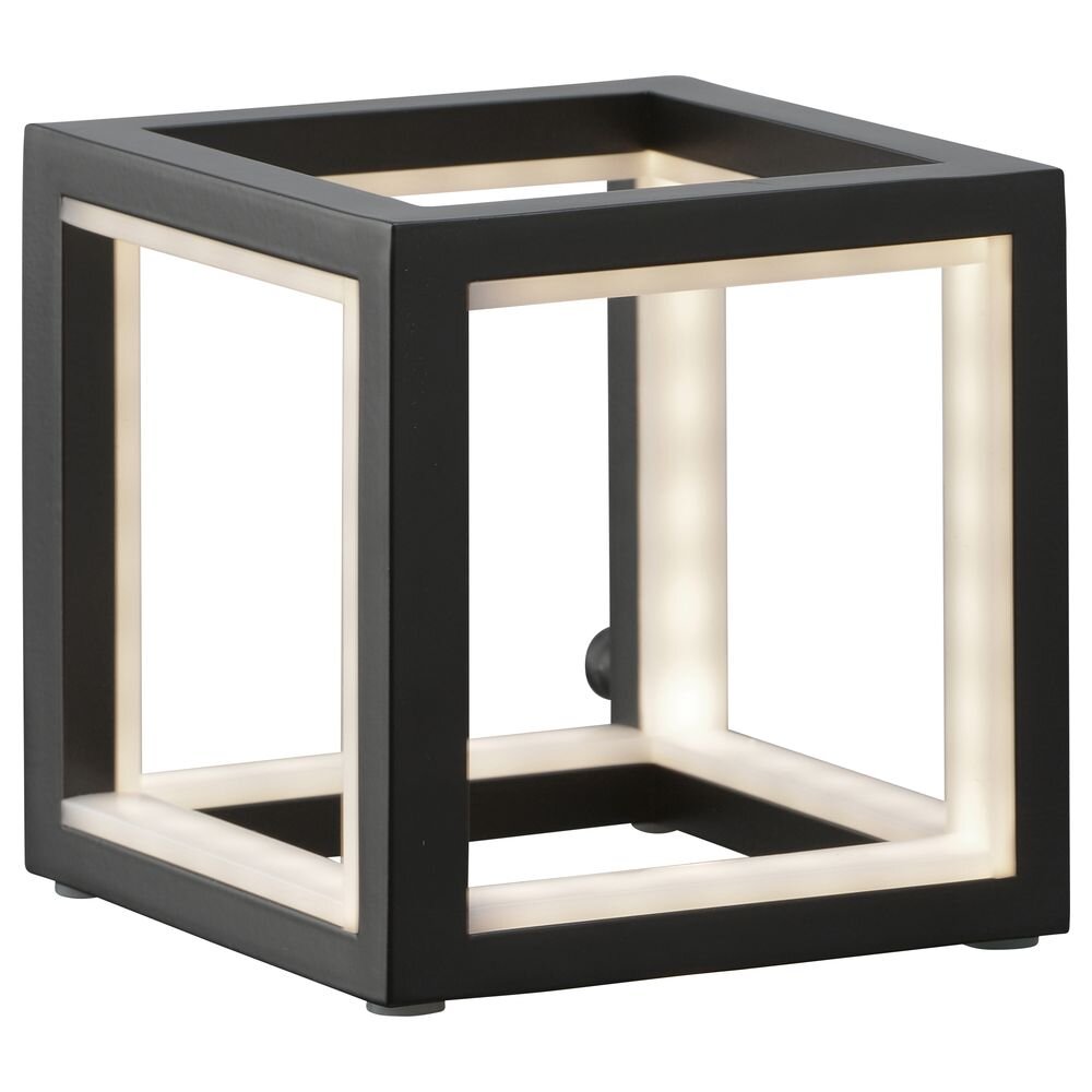 LED Dekoleuchte Delux in Schwarz 4W 324lm 120x120x120mm