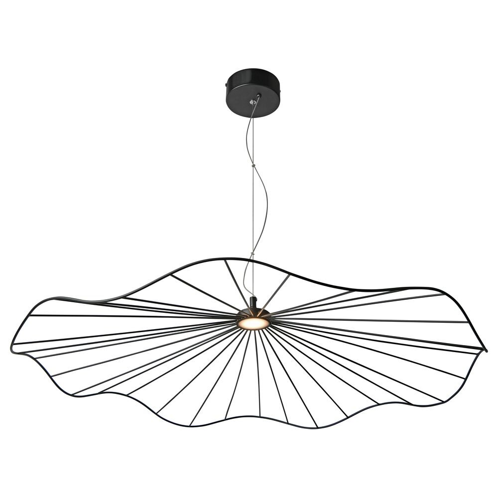 LED Pendelleuchte Mesh in Schwarz 4,5W 405lm 800mm