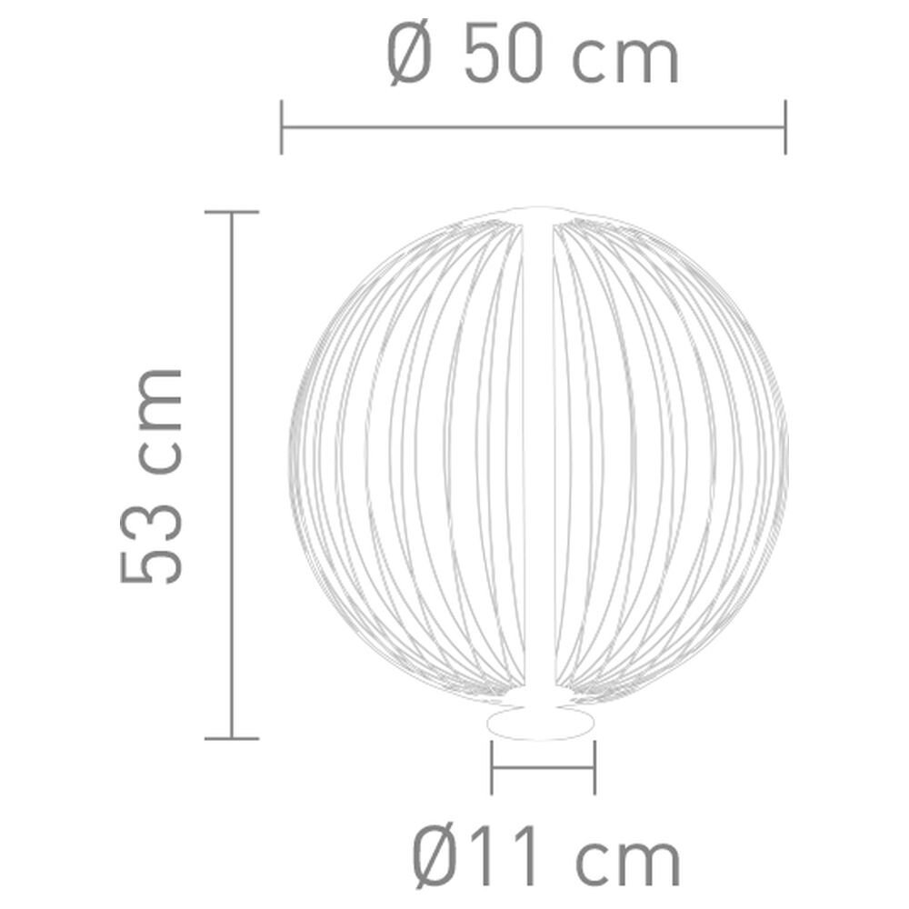 LED Tischleuchte Atomik in Schwarz 10W 1200lm günstig online kaufen