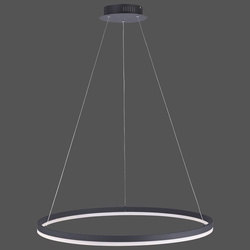 LED Pendelleuchte Titus in Anthrazit 800 mm