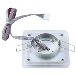 Q-Smart LED Einbauleuchten Set Q-Vidal in Chrom 3er-Set...