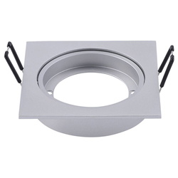 Q-Smart Einbaurahmen Q-Elli eckig in Aluminium