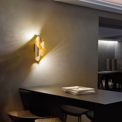LED Wandleuchte Nevis aus Metall