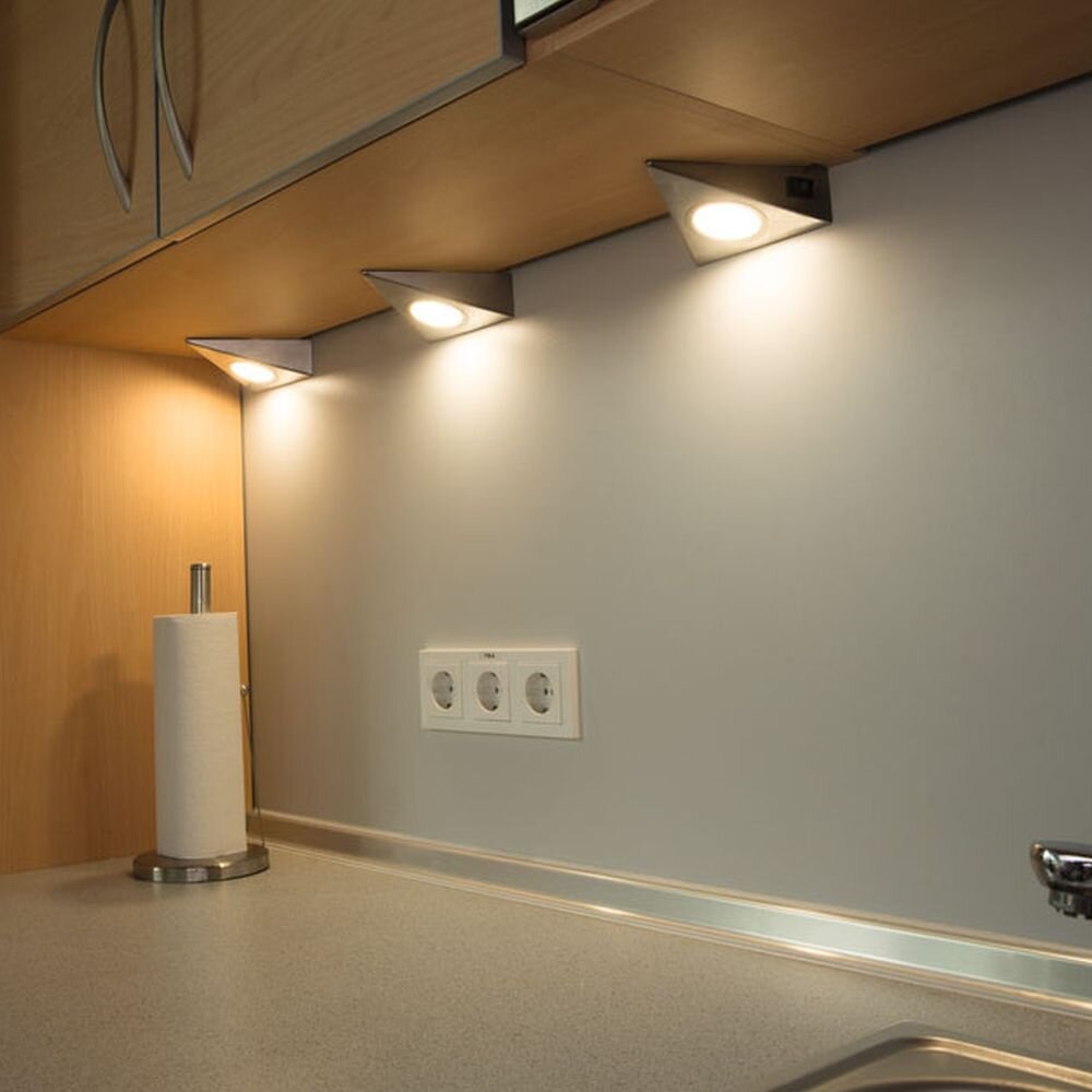 LED Unterbaustrahler Genua 3er Set 3x2W 3000K 270lm günstig online kaufen