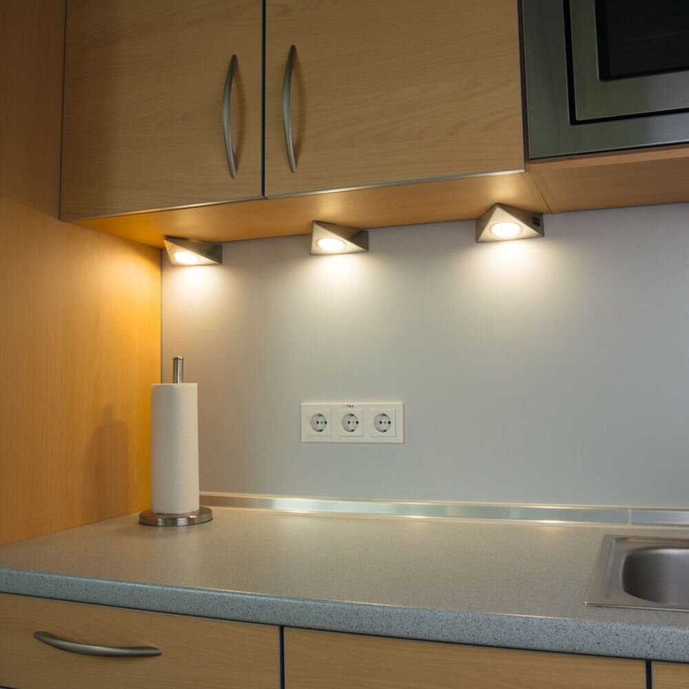 LED Unterbaustrahler Genua 3er Set 3x2W 3000K 270lm günstig online kaufen