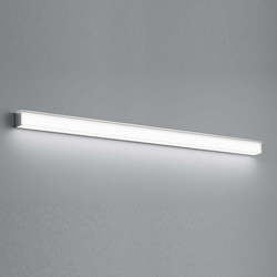 LED Wandleuchte Nok in Chrom und Transparent-satiniert...