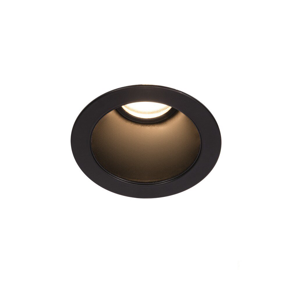 LED Deckeneinbauleuchte Horn Magna 7.7W 415lm 3000K in Schwarz günstig online kaufen