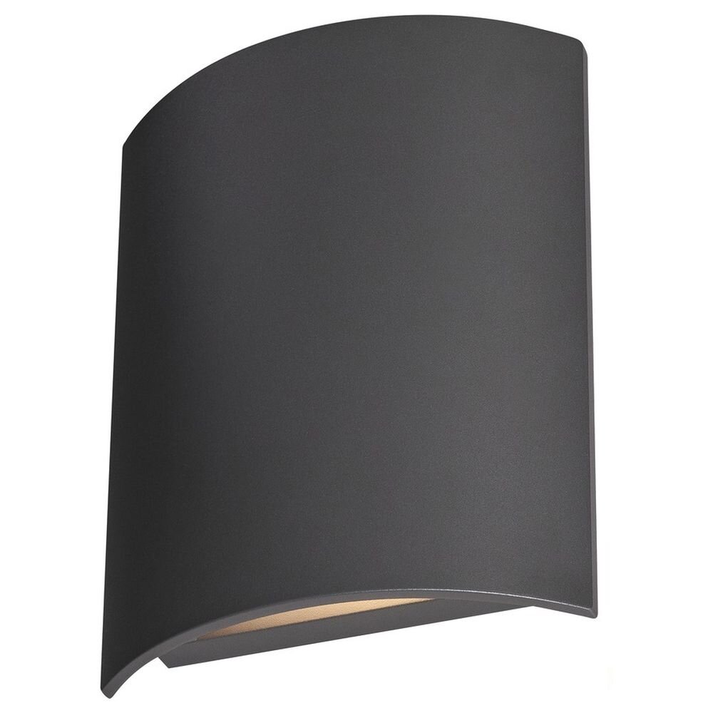 LED Wandleuchte Sail 18W 3000K 400lm IP54 in Schwarz