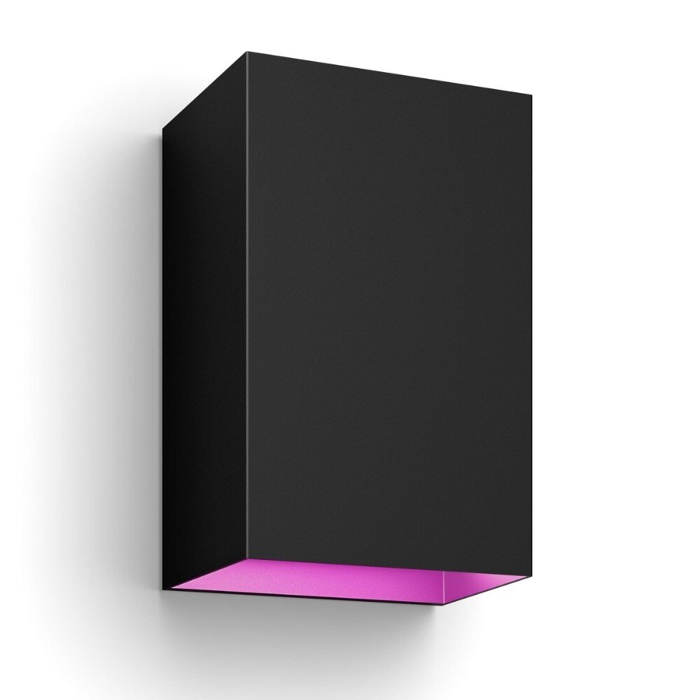 Philips Hue White & Color Ambiance Resonate - Wandleuchte, schwarz