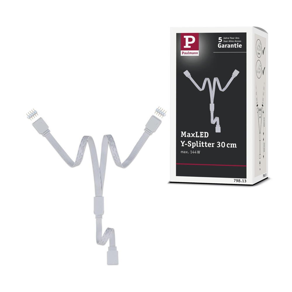 Paulmann LED-Streifen Paulmann MaxLED Y-Splitter weiß günstig online kaufen