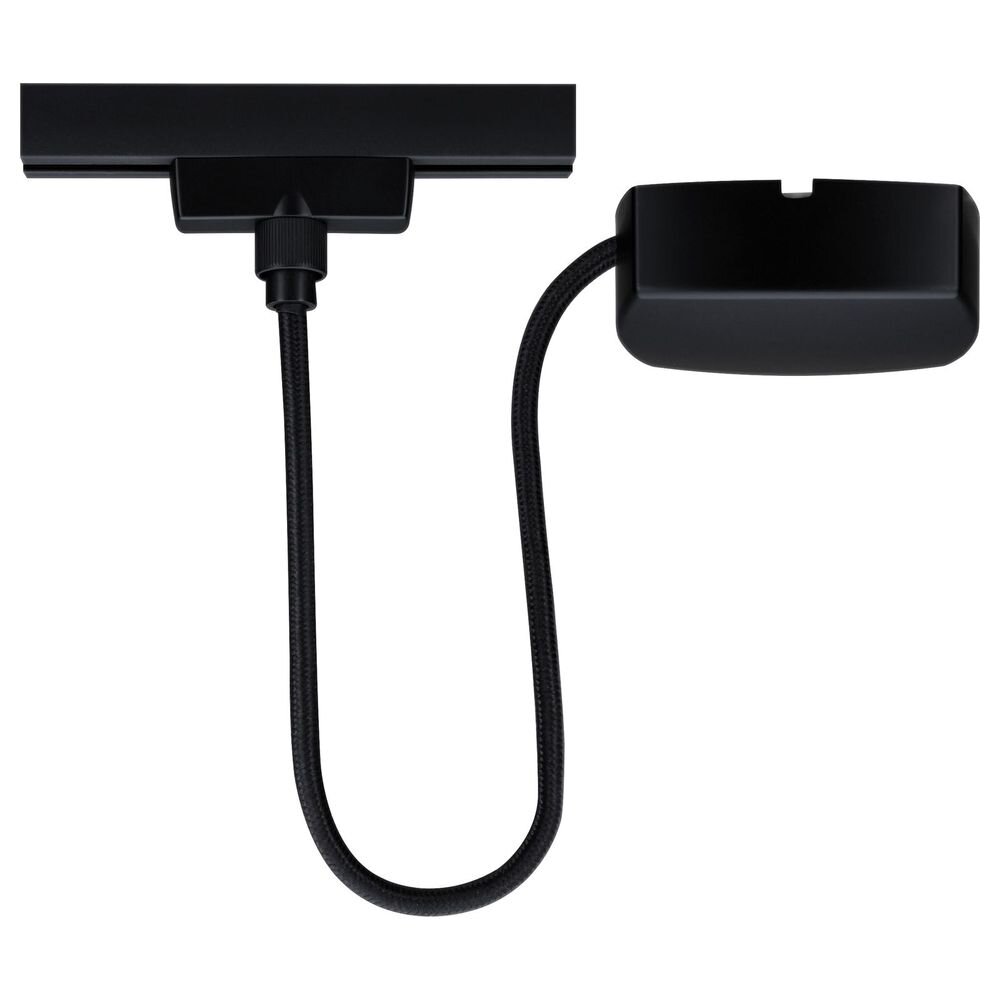 Paulmann Urail Esszimmer Flur modern Schwarz-matt Metall Kunststoff Schienensystem