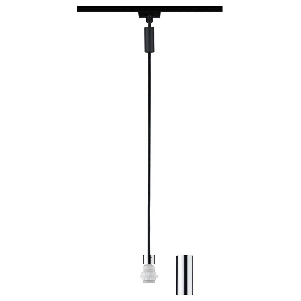 Paulmann - Pendelleuchte 20W URail 2Easy HV sw E27 k.Betriebsger sym IP20