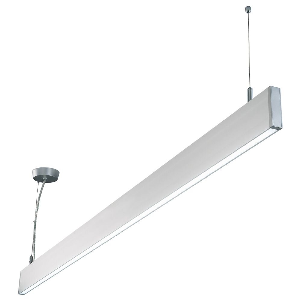 LED Hängeleuchte Linear Up+Down 1200, 40W, linear-verbindbar, weiß, neutralweiß, prismatisch