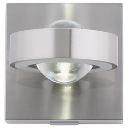 Q-Smart LED Wandleuchte Q-Mia in Silber RGBW inkl....