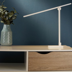 loomiQ | LED Schreibtischleuchte Denton aus Metall in...