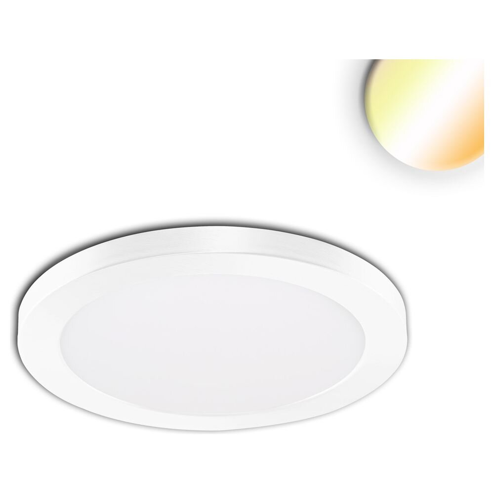 LED Aufbau/Einbauleuchte Slim Flex, 6W, weiß, ColorSwitch 3000K|3500K|4000K