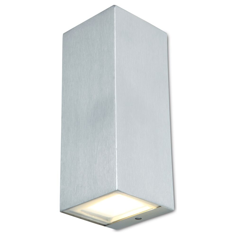 LED Wandleuchte in Nickel 2x 5,5W 600lm IP44