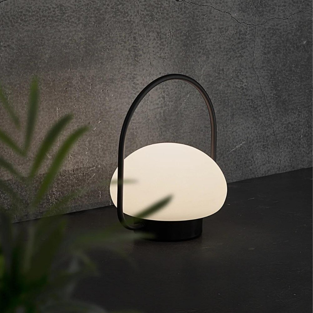 LED Akku-Tischleuchte Sponge to Go in Schwarz und Weiß 2700K IP65 günstig online kaufen